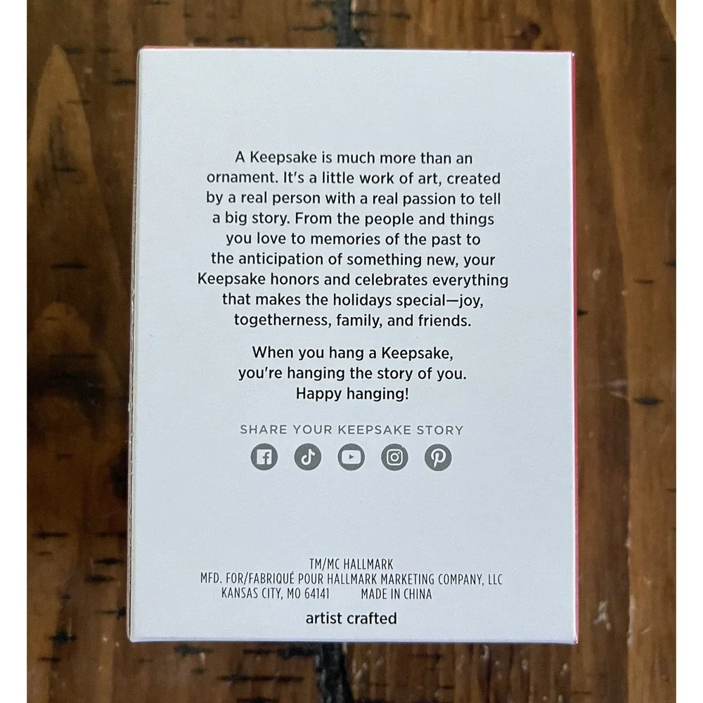Hallmark 2025 keepsake